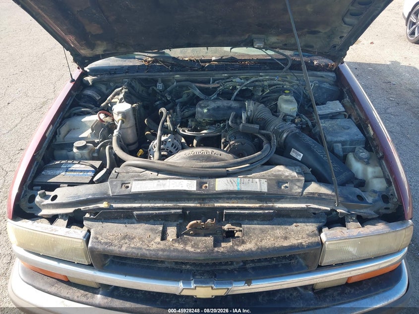 CHEVROLET S-10 2002 VIN 1GCDT13W42K173574