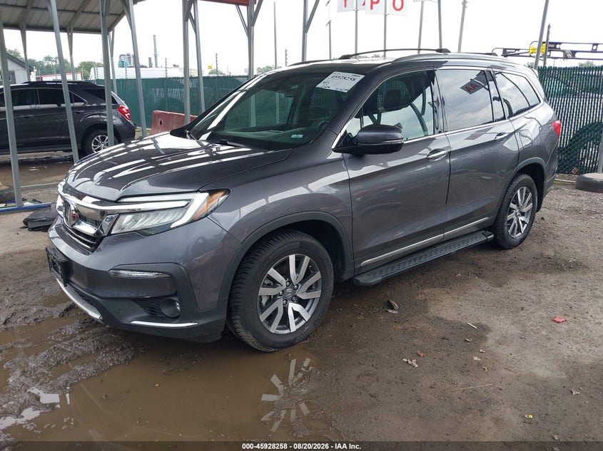 2021 Honda Pilot, Удар сзади, IAAI, VIN 5FNYF6H61MB043895 — фото 2
