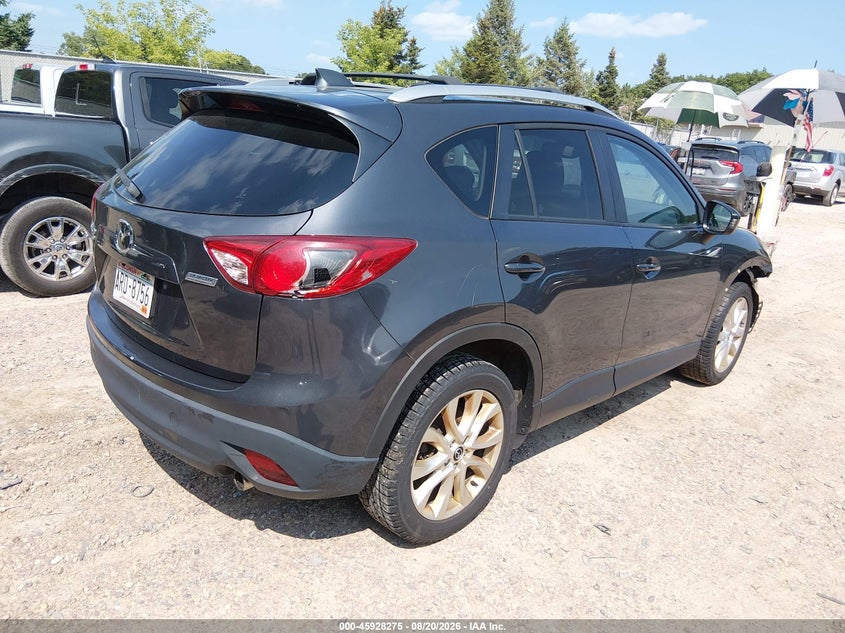 Vin: jm3ke4dy5e0364172, lot: 46427398, mazda cx-5 grand touring 20144