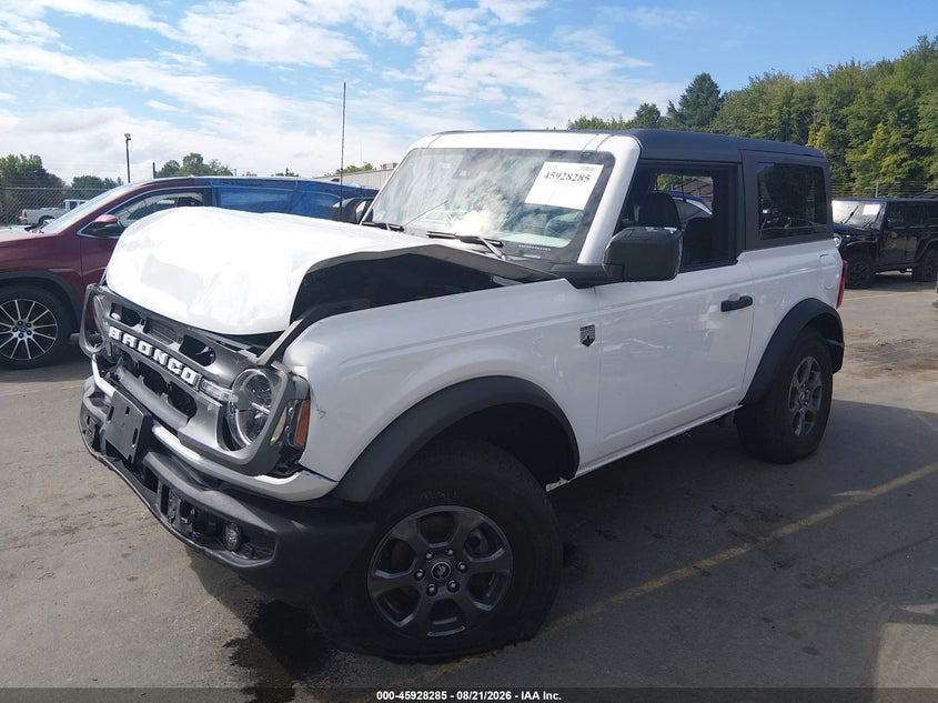 2023 Ford Bronco, Front End, IAAI, VIN 1FMDE5AH3PLB94600 — photo 2