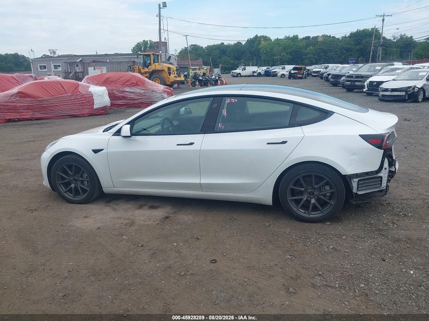 TESLA MODEL 3 2021 VIN 5YJ3E1EA1MF857778