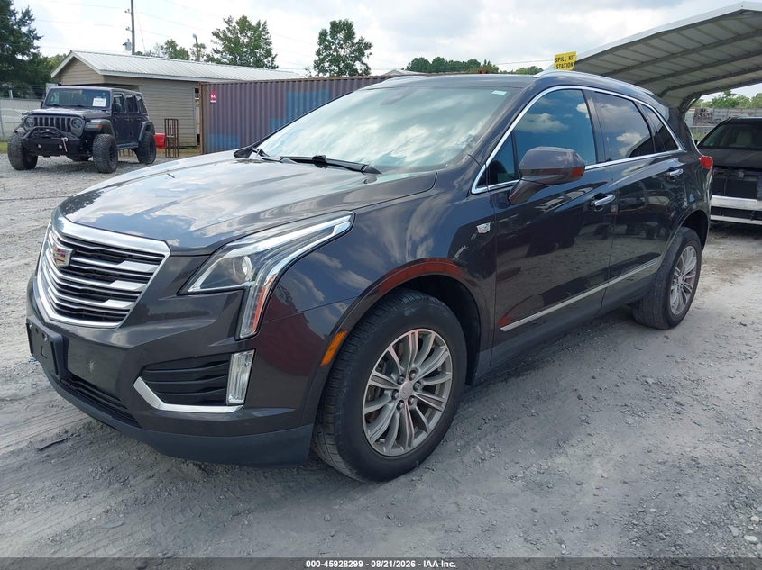 2017 Cadillac XT5, Правый бок, IAAI, VIN 1GYKNDRS5HZ123915 — фото 2