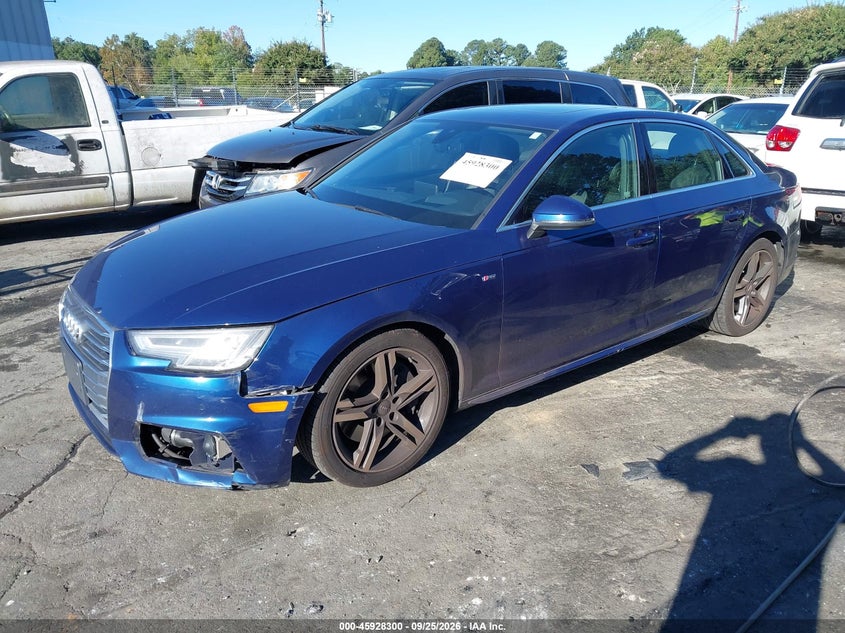 Vin: waufnbf49hn034869, lot: 46427423, audi a4 prestige 20172