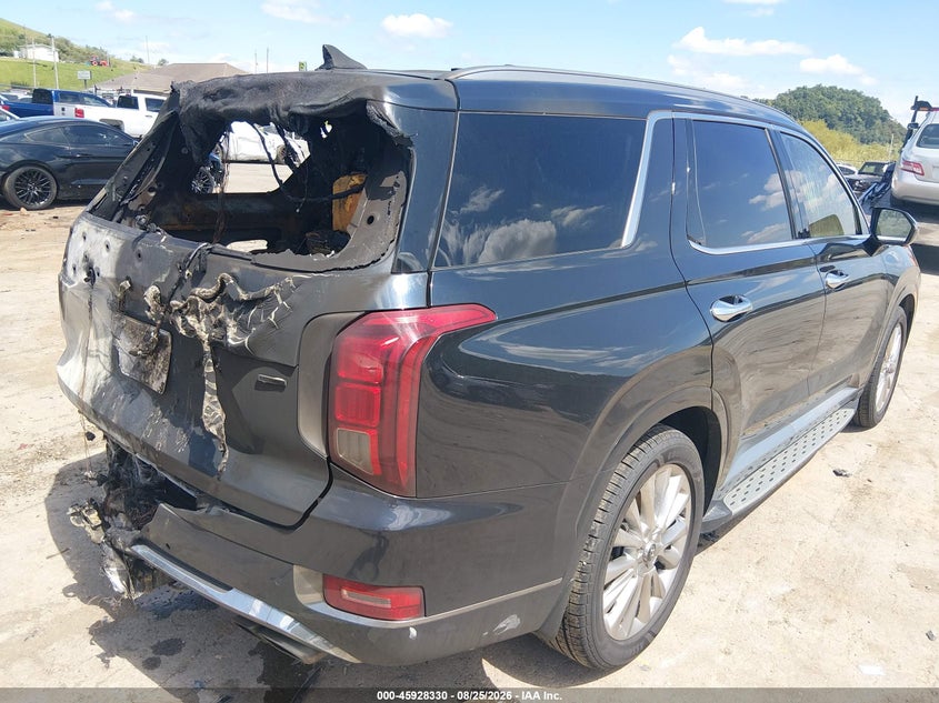 Vin: km8r5dhe9lu044989, lot: 46427453, hyundai palisade limited 20204