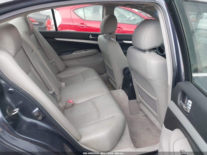 2009 INFINITI G37X auction photo 8