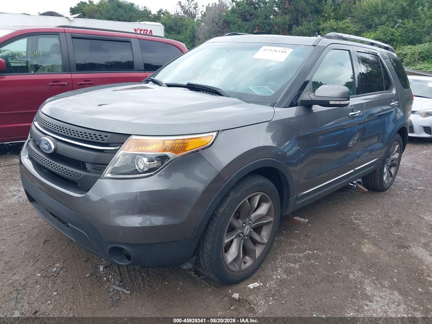 2014 Ford Explorer, Flood, IAAI, VIN 1FM5K8F87EGA47046 — photo 2