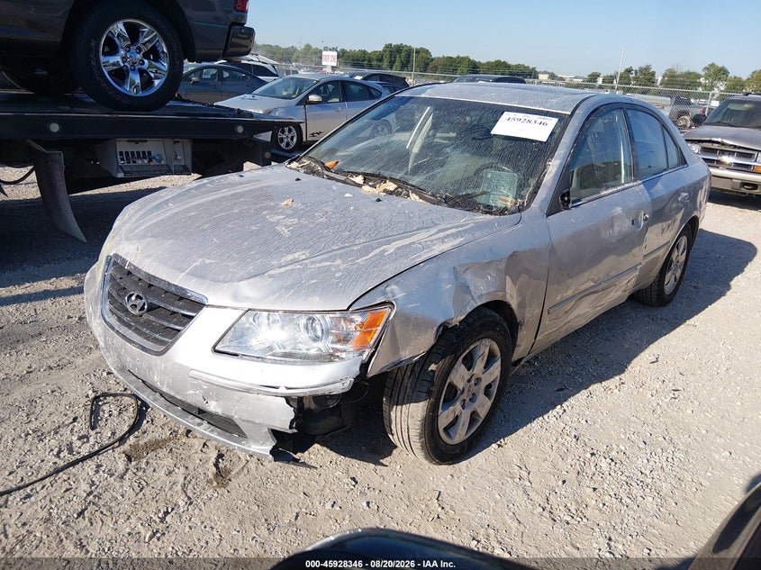 2009 Hyundai Sonata, All Over, IAAI, VIN 5NPET46F09H459044 — photo 2