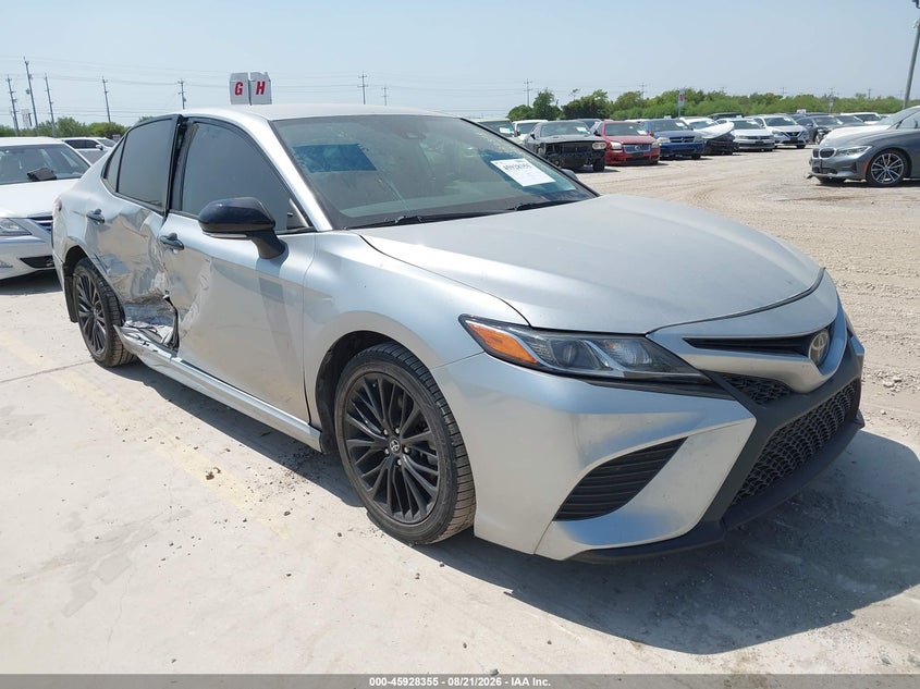 2020 Toyota Camry Se Nightshade Edition, Right Side, IAAI, VIN 4T1G11AK3LU327373