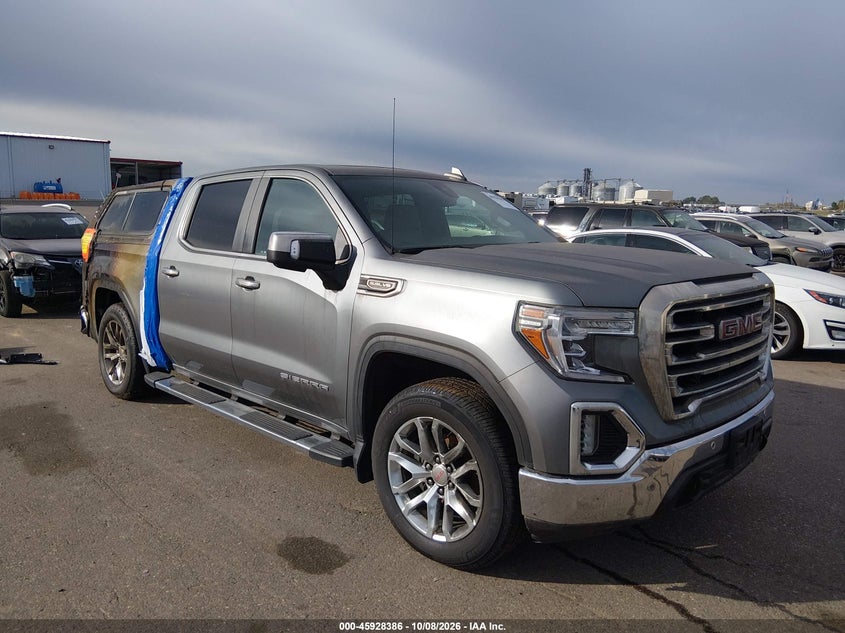 Vin: 3gtu9ded4mg213111, lot: 46427509, gmc sierra 1500 4wd  short box slt 20211