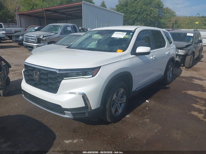 2025 Honda Pilot, Right Side, IAAI, VIN 5FNYG1H49SB192129 — photo 2