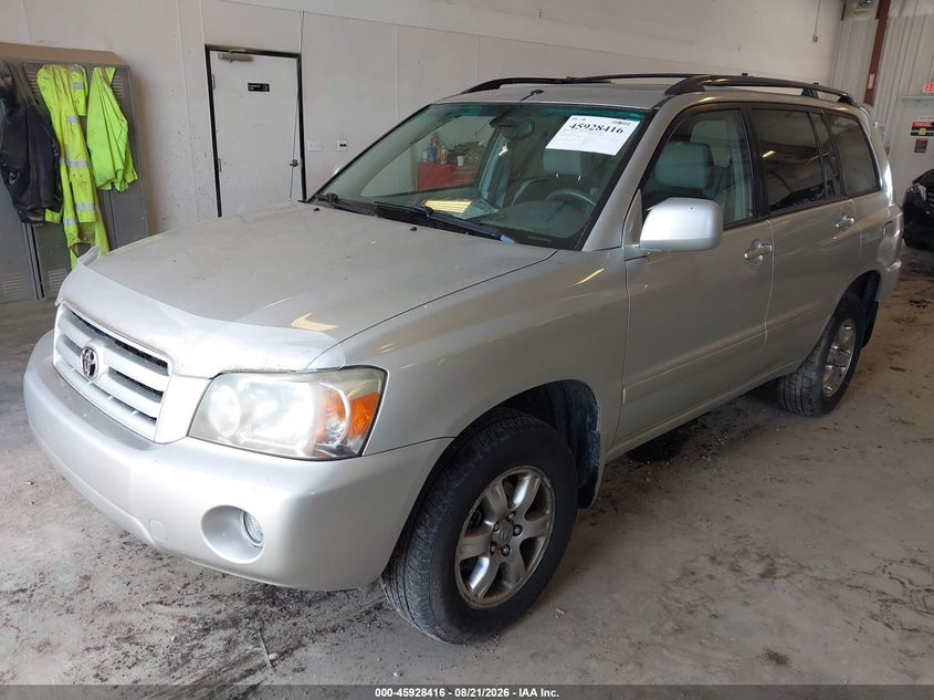 2007 TOYOTA HIGHLANDER auction photo 2