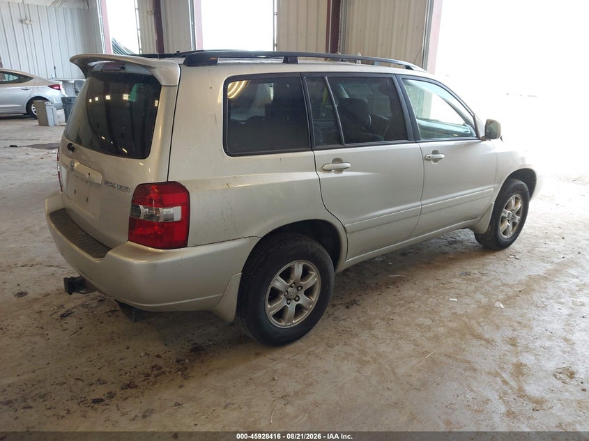 2007 TOYOTA HIGHLANDER auction photo 4