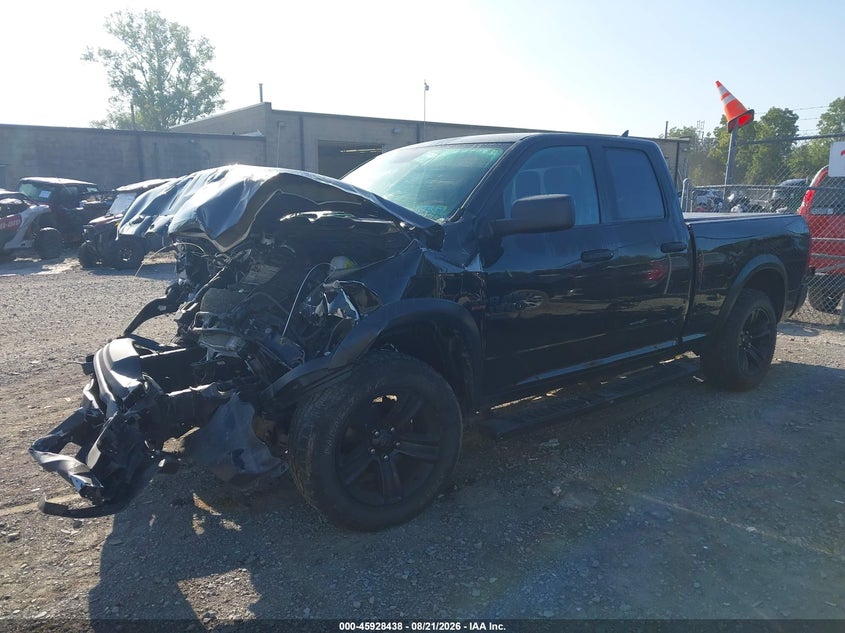 2021 RAM 1500, Front End, IAAI, VIN 1C6RR7GT0MS569292 — photo 2