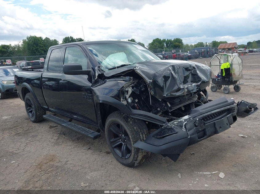 Vin: 1c6rr7gt0ms569292, lot: 46427560, ram 1500 classic warlock quad cab 4x4 6'4 box 2021 img_1
