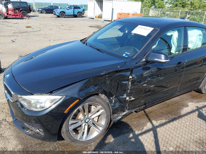 BMW 335I GRAN TURISMO 2016 VIN WBA3X9C58GD869725
