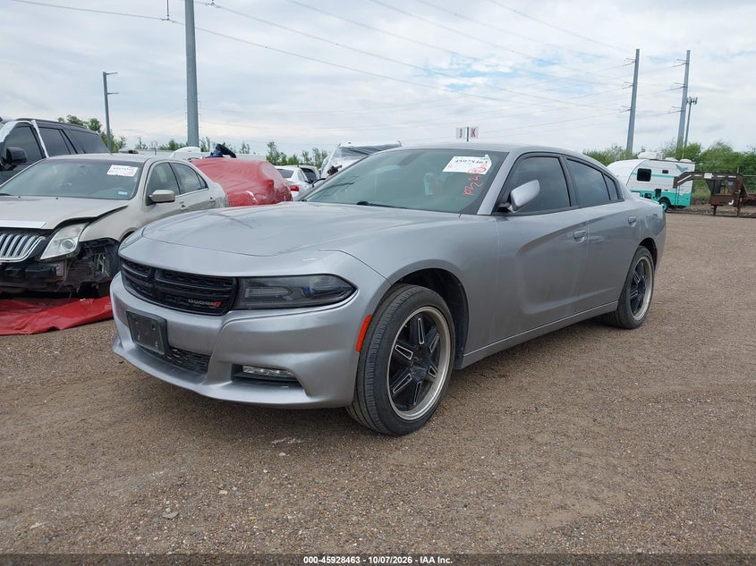 Vin: 2c3cdxhg5gh302017, lot: 46427586, dodge charger sxt 20162