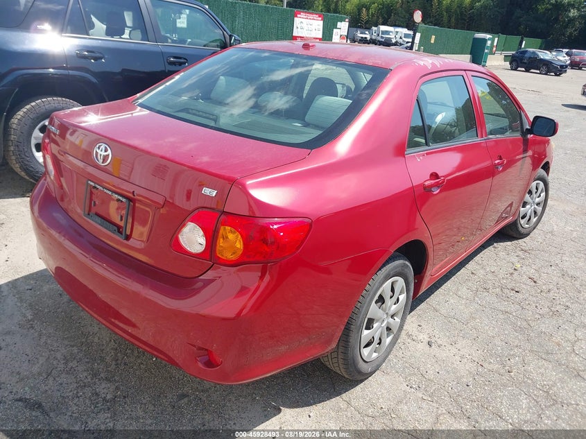 2009 TOYOTA COROLLA auction photo 4