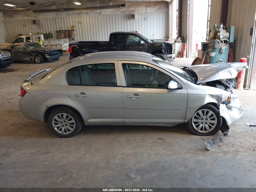 CHEVROLET COBALT 2009 VIN 1G1AL58H697118487