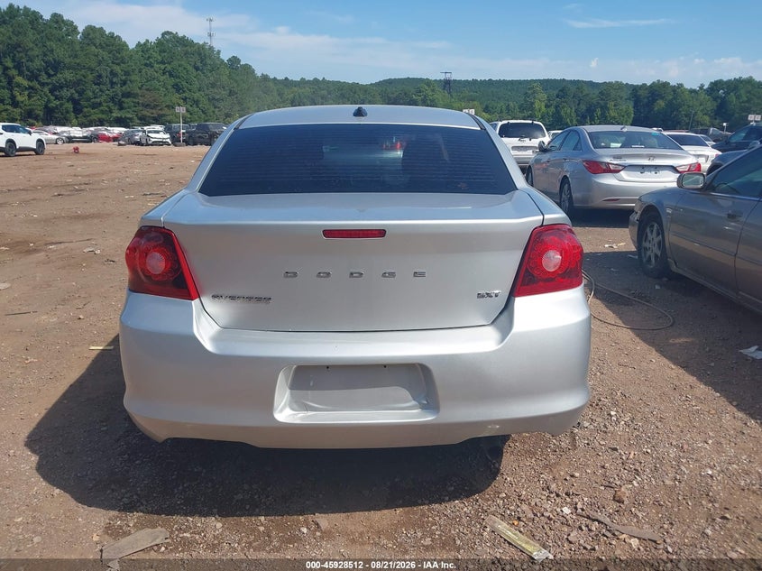 DODGE AVENGER 2012 VIN 1C3CDZCBXCN258623