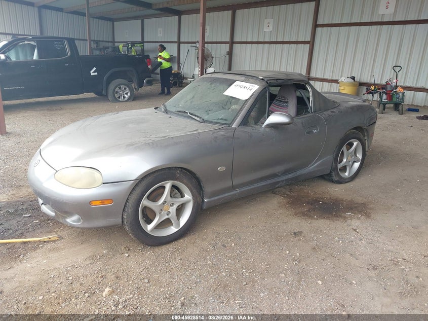 2003 Mazda MX-5, Обычный износ, IAAI, VIN JM1NB353430307373 — фото 2