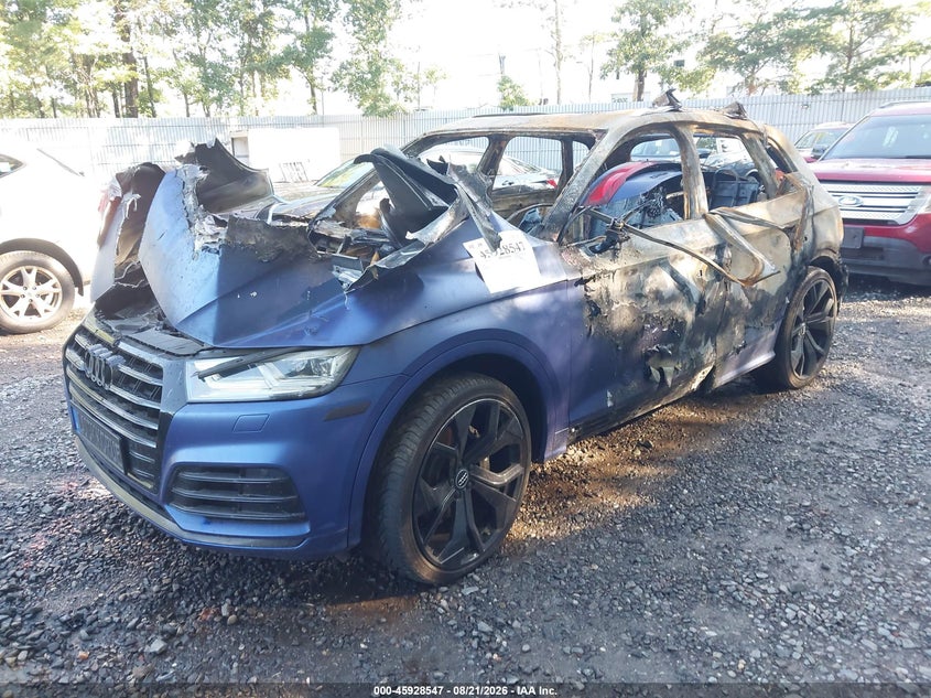 Vin: wa1a4afy5j2068161, lot: 46427670, audi sq5 3.0t premium plus 20182