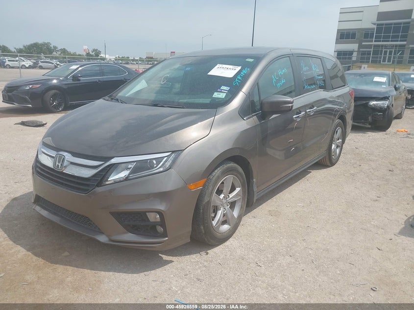 2020 Honda Odyssey, Left & Right Side, IAAI, VIN 5FNRL6H73LB063277 — photo 2