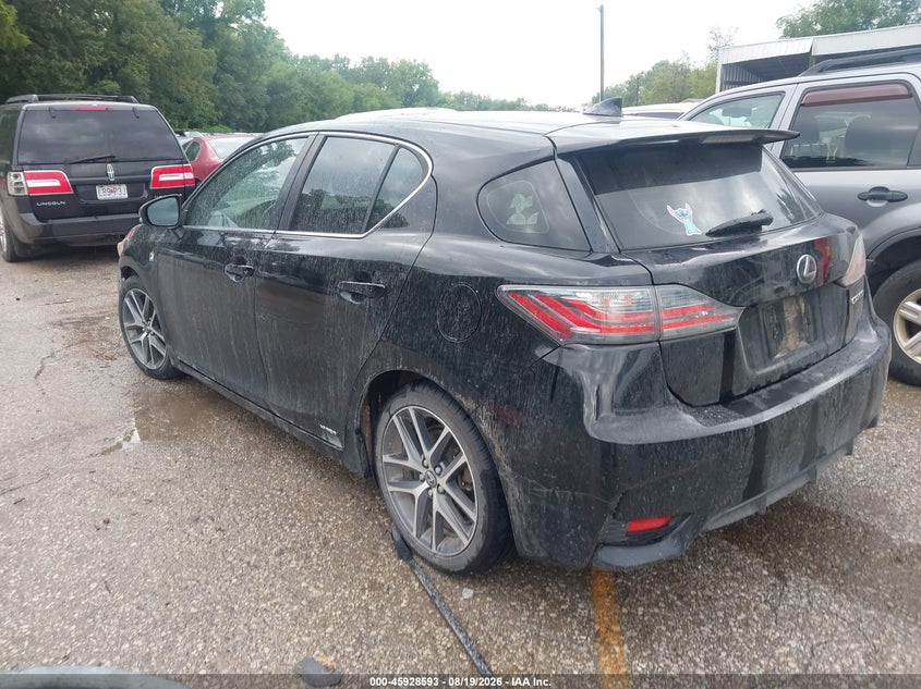 2014 LEXUS CT 200H auction photo 3