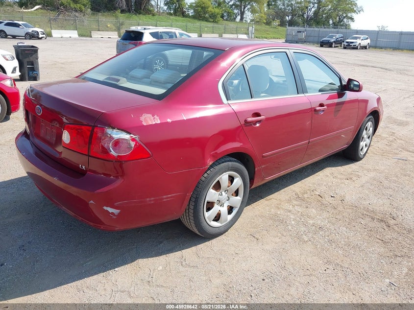 2007 KIA OPTIMA auction photo 4