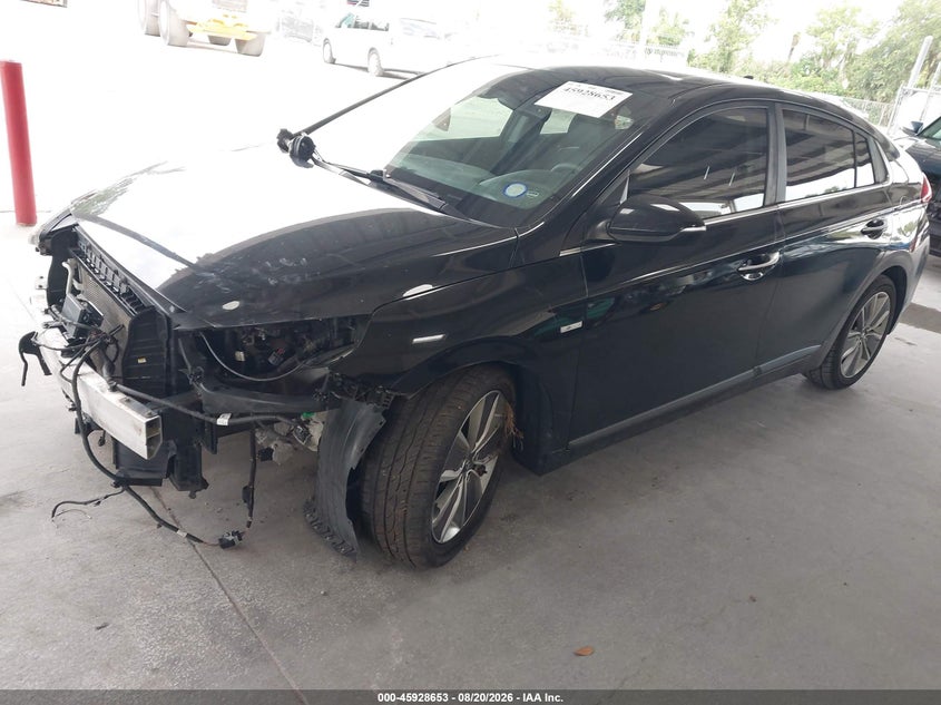 2019 HYUNDAI IONIQ HYBRID auction photo 2