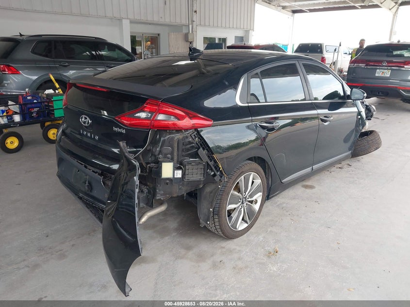 2019 HYUNDAI IONIQ HYBRID auction photo 4