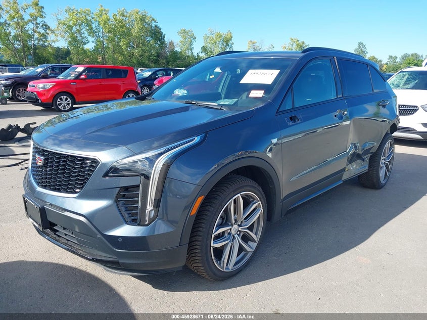 2019 Cadillac XT4, Левый бок, IAAI, VIN 1GYFZER49KF172265 — фото 2
