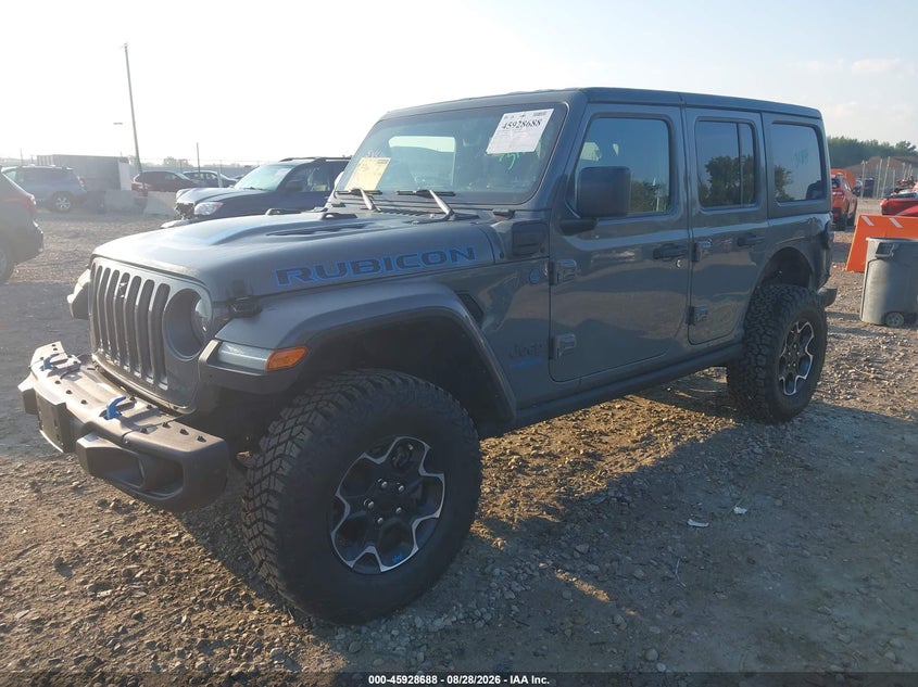 JEEP WRANGLER 4XE 2022 VIN 1C4JJXR68NW152856