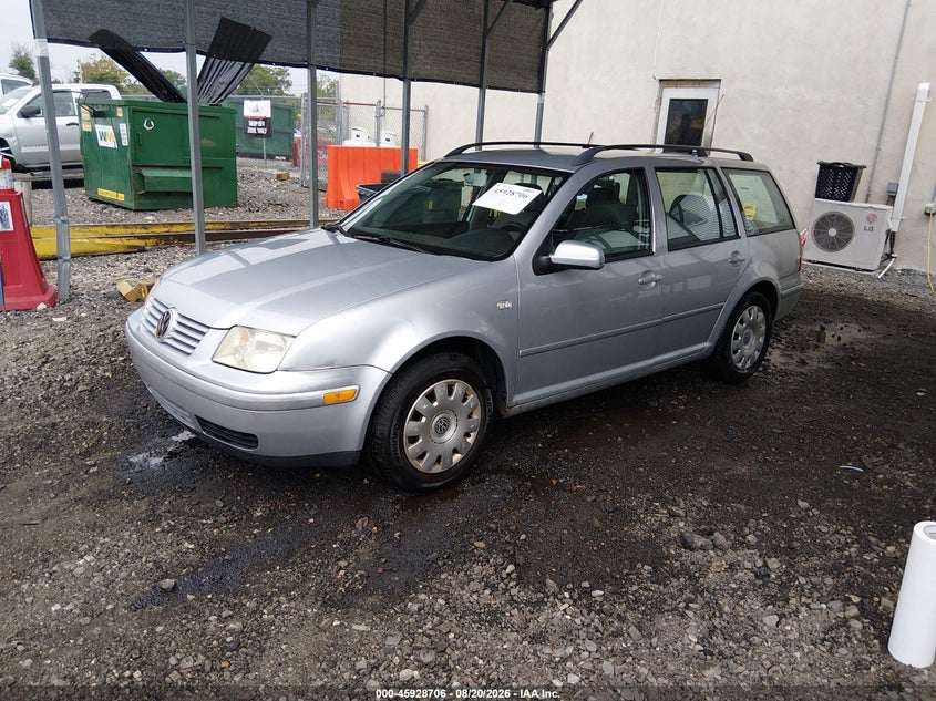 2003 Volkswagen Jetta, Right Side, IAAI, VIN WVWRK61J83W304710 — photo 2