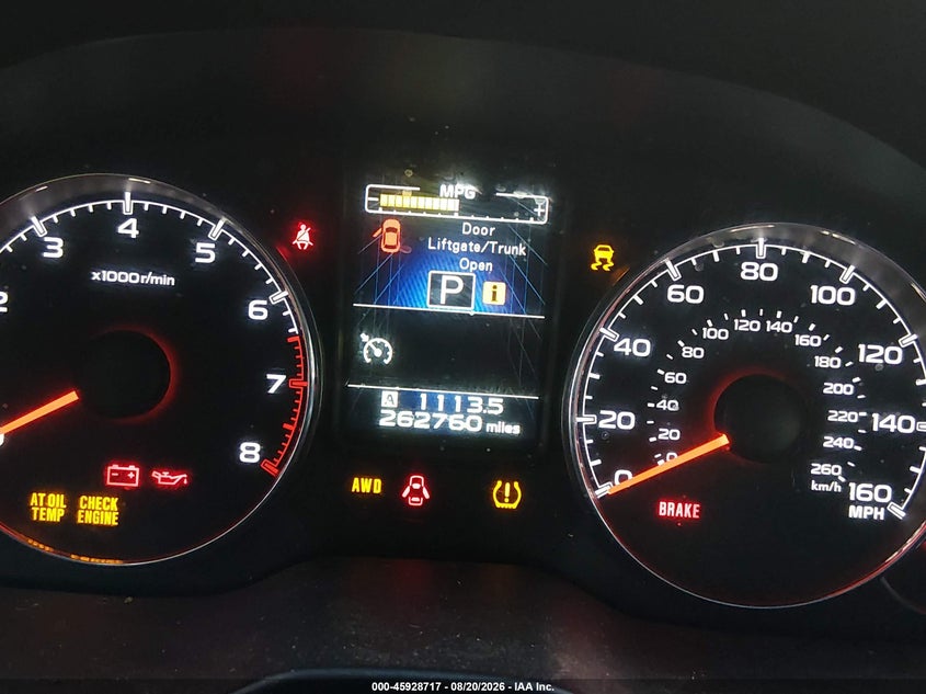 2013 SUBARU OUTBACK auction photo 7