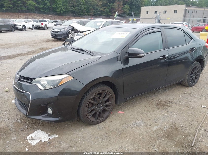 2016 Toyota Corolla, Right Rear, IAAI, VIN 2T1BURHE0GC529448 — photo 2