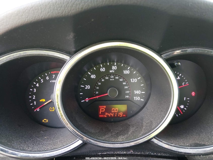 2013 KIA SORENTO auction photo 7