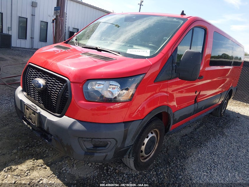 Vin: 1fbax2y86mka90193, lot: 46427887, ford transit-350 passenger van xl 20212
