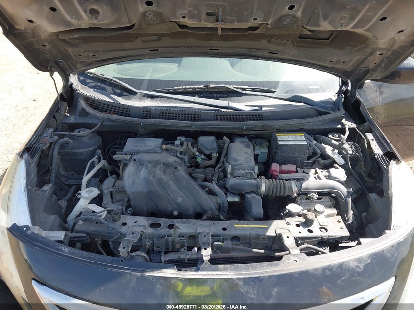 2016 NISSAN VERSA SEDAN 1.6L I-4 DOHC, VVT, 109HP