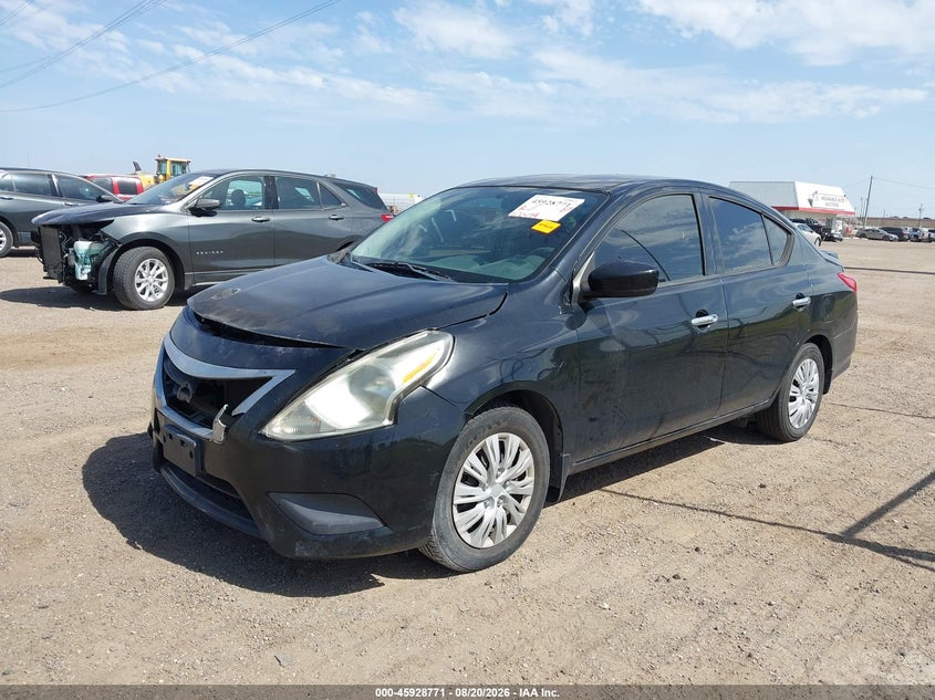 2016 NISSAN VERSA SEDAN 1.6L I-4 DOHC, VVT, 109HP