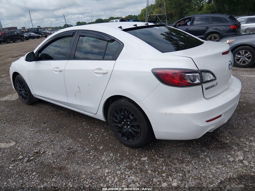 Vin: jm1bl1u70d1829907, lot: 46427951, mazda mazda3 i sport 20133