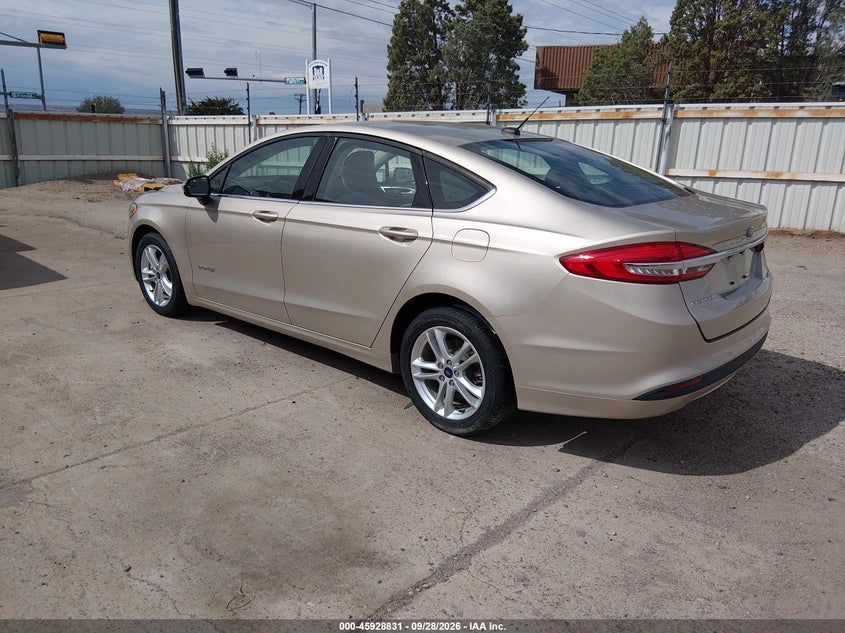 Vin: 3fa6p0uu9jr254347, lot: 46427953, ford fusion hybrid s 20183