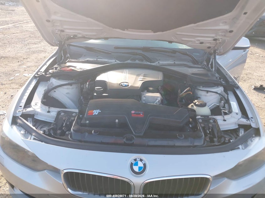BMW 320I 2013 VIN WBA3C3C59DF981989