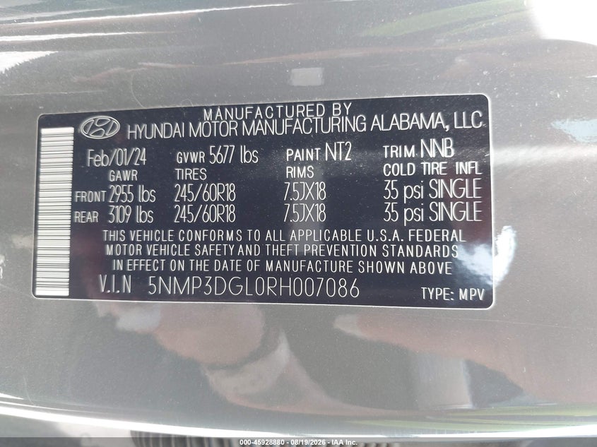 2024 HYUNDAI SANTA FE XRT · Фото 9