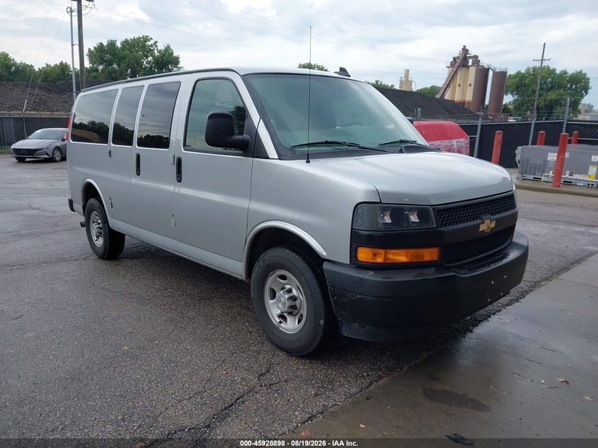Vin: 1gawgefp7r1158116, lot: 46428021, chevrolet express passenger rwd 2500 regular wheelbase ls 2024 img_1