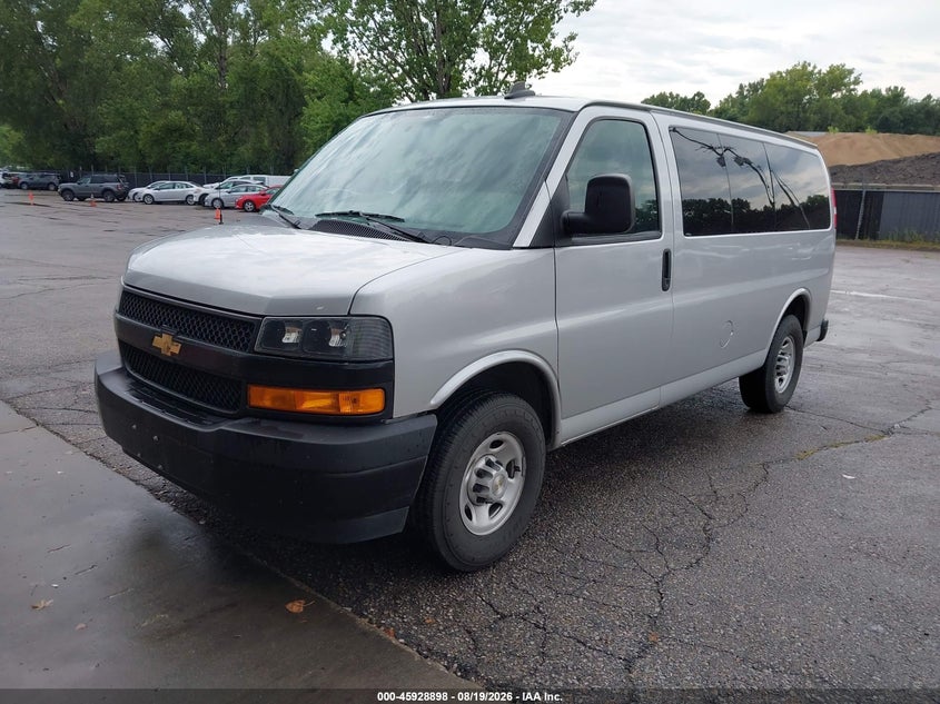 Vin: 1gawgefp7r1158116, lot: 46428021, chevrolet express passenger rwd 2500 regular wheelbase ls 20242