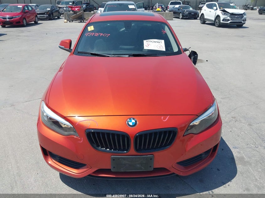 BMW 228 2015 VIN WBA1F5C59FV257061