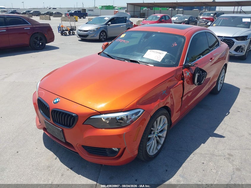 BMW 228 2015 VIN WBA1F5C59FV257061