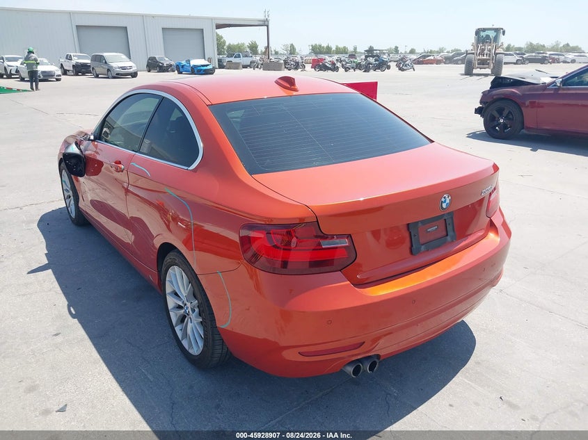 BMW 228 2015 VIN WBA1F5C59FV257061