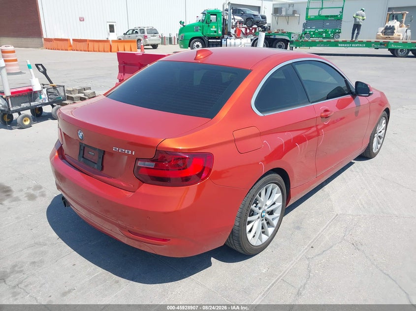 BMW 228 2015 VIN WBA1F5C59FV257061