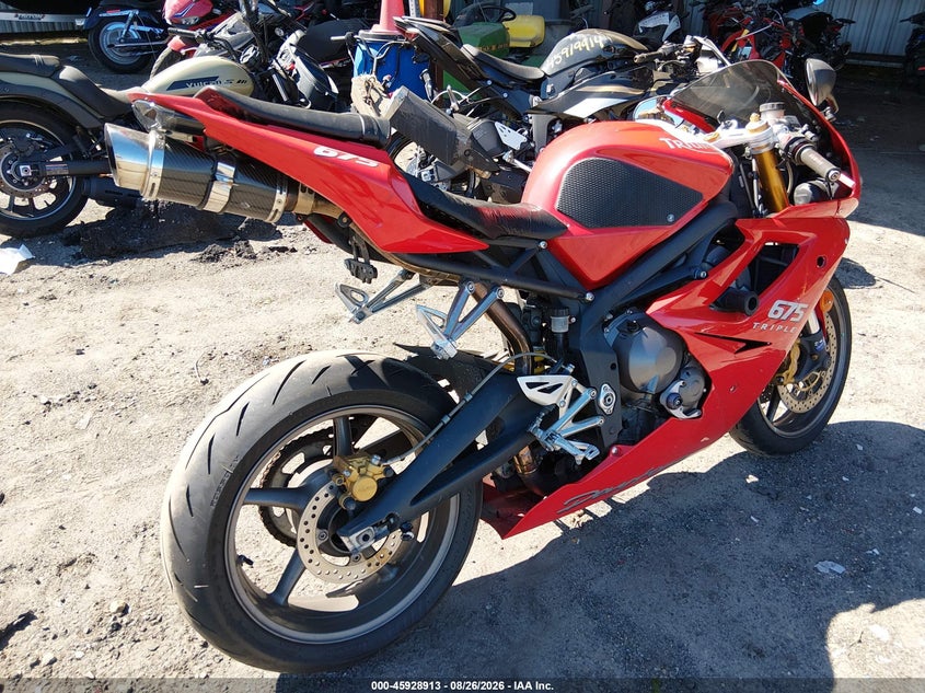 2008 TRIUMPH MOTORCYCLE DAYTONA auction photo 4
